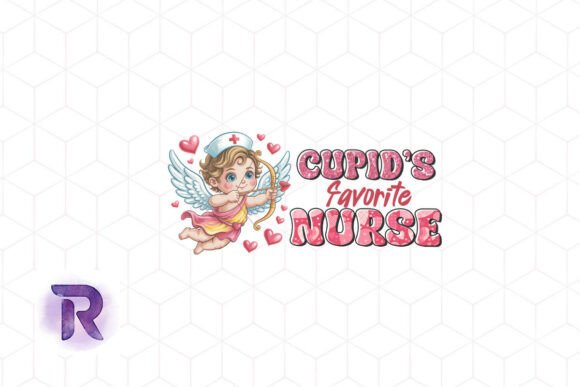 Cupid’s Nurse Valentine’s Day PNG
