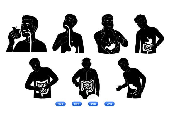 Digestive Health Icon Pack