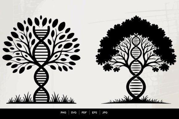 DNA Tree Concept Genetic Growth Nature S