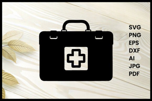 Doctor Kit Silhouette Illustration