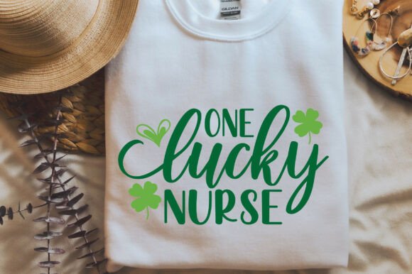 One Lucky Nurse SVG PNG, St Patrick’s Day