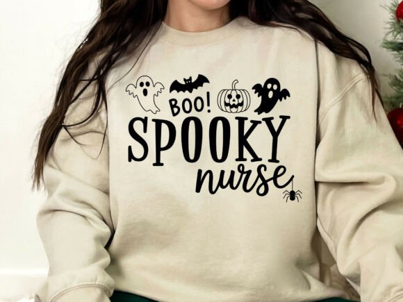 Spooky Nurse SVG PNG, Spooktacular Nurse